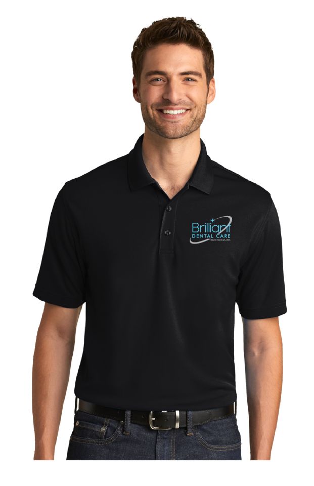 Men Golf Shirt - Port Authority Dry Zone UV